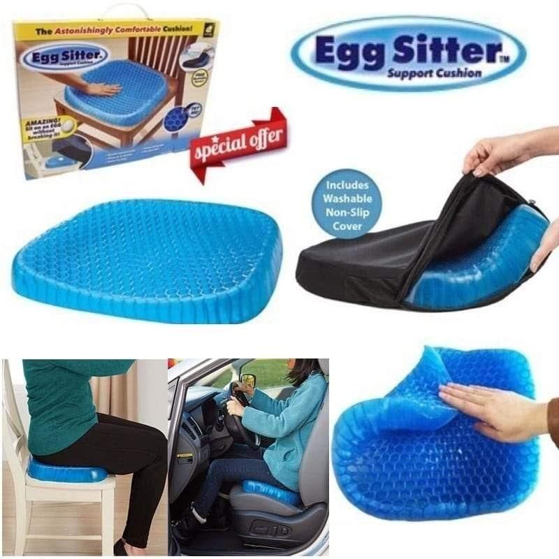 Egg Sitter Support Cushion with Washable Non-Slip Cover