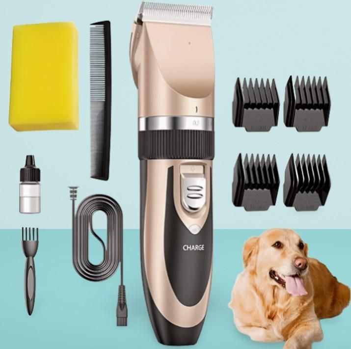 Cordless Pet Grooming Trimmer Set