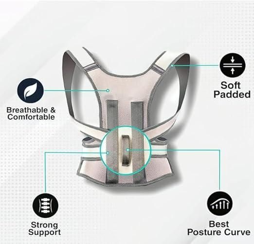 Posture Corrector with Soft Support Straps