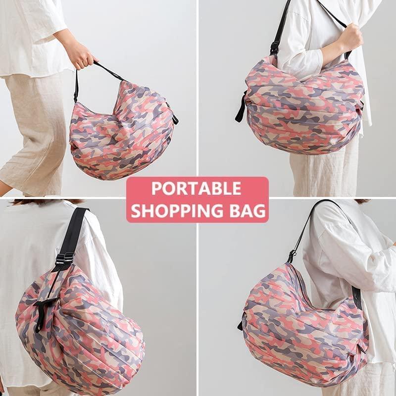 Foldable Waterproof Shopping & Travel Tote Bag