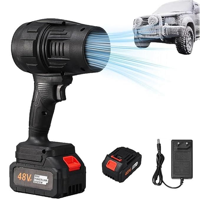 Cordless Turbo Jet Blower & Powerful Handheld Air Dryer