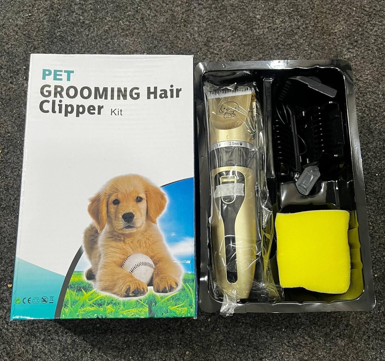 Cordless Pet Grooming Trimmer Set