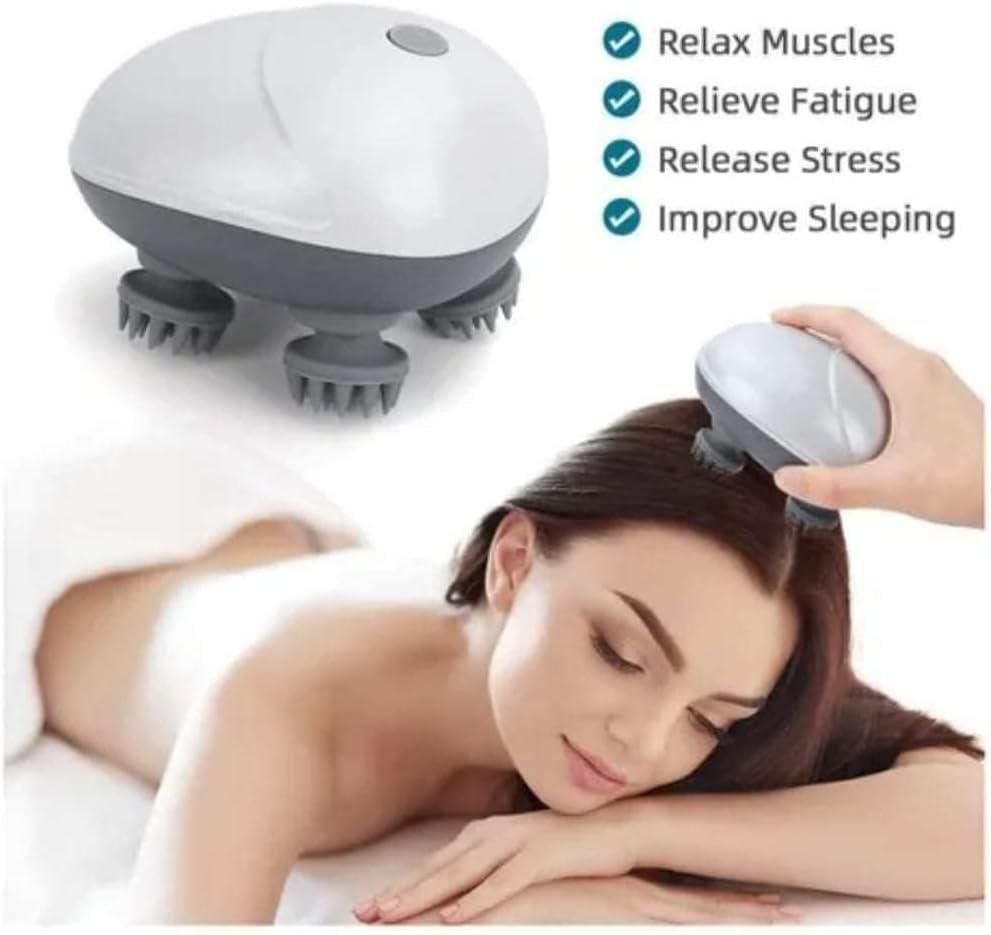Dual-Purpose Electric Scalp & Body Massager