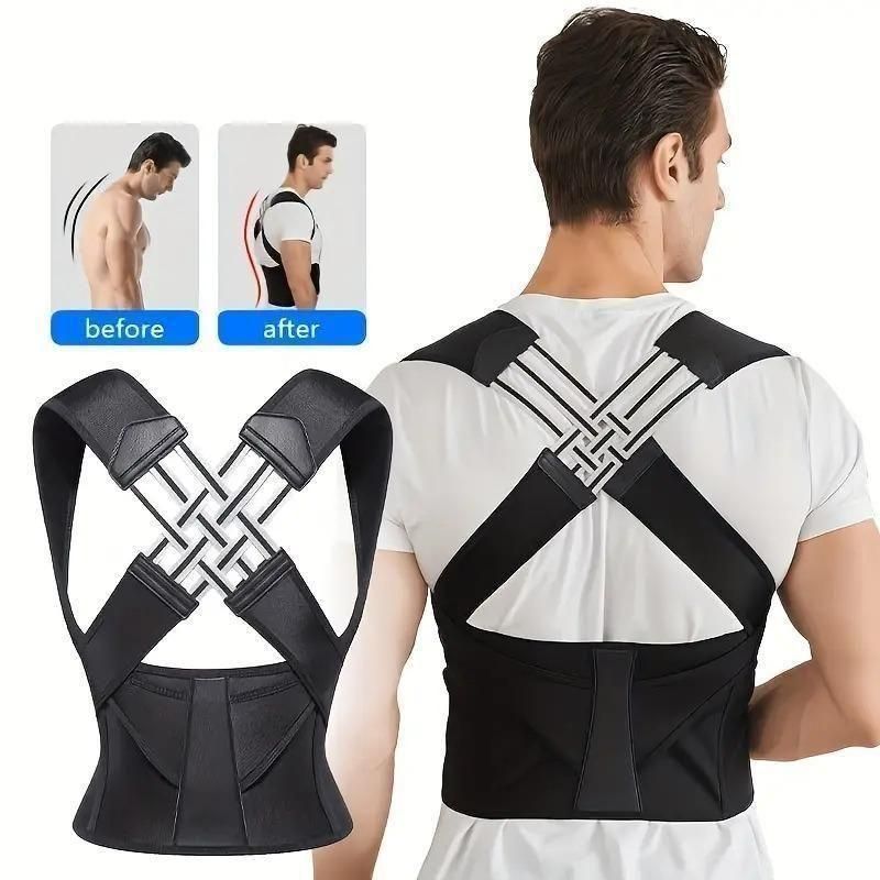 Adjustable Back Posture Corrector & Slouching Pain Relief Belt